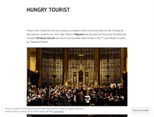 Tablet Screenshot of hungrytourist.wordpress.com