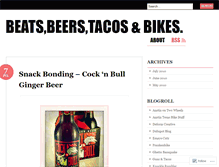 Tablet Screenshot of beatsbeerstacosandbikes.wordpress.com