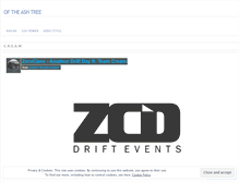 Tablet Screenshot of oftheashtree.wordpress.com