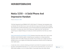 Tablet Screenshot of heribertobraswe.wordpress.com