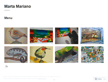 Tablet Screenshot of martamariano.wordpress.com