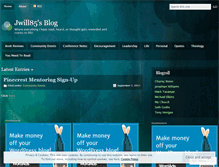 Tablet Screenshot of jwill85.wordpress.com