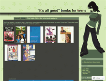 Tablet Screenshot of bookmarkergurl.wordpress.com