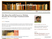 Tablet Screenshot of literaryfalcon.wordpress.com