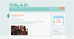 Desktop Screenshot of blogdep3.wordpress.com