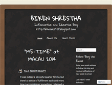 Tablet Screenshot of bknsresta1.wordpress.com