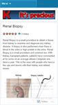 Mobile Screenshot of kidneyblog.wordpress.com