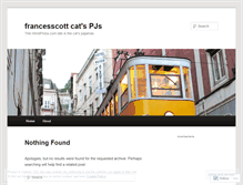 Tablet Screenshot of francesscott.wordpress.com