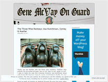 Tablet Screenshot of genemcvay.wordpress.com
