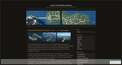 Desktop Screenshot of oceanreefislands.wordpress.com