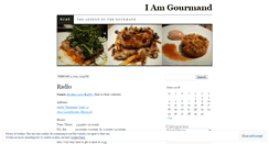 Desktop Screenshot of iamgourmand.wordpress.com