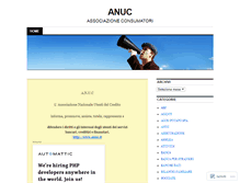 Tablet Screenshot of anuconlus.wordpress.com