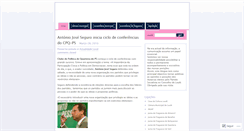 Desktop Screenshot of concelhodeloule.wordpress.com