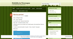 Desktop Screenshot of mafaldainnicaragua.wordpress.com