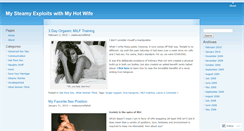 Desktop Screenshot of makeyourwifehot.wordpress.com