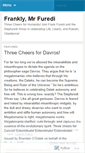 Mobile Screenshot of franklymrfuredi.wordpress.com