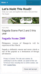 Mobile Screenshot of heattheroad.wordpress.com