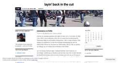 Desktop Screenshot of layinbackinthecut.wordpress.com