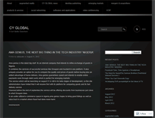 Tablet Screenshot of cyglobal.wordpress.com