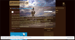 Desktop Screenshot of gothness.wordpress.com