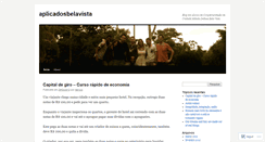 Desktop Screenshot of aplicadosbelavista.wordpress.com