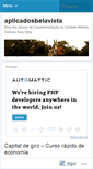 Mobile Screenshot of aplicadosbelavista.wordpress.com