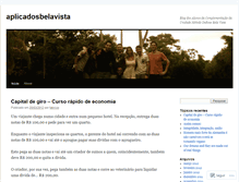 Tablet Screenshot of aplicadosbelavista.wordpress.com