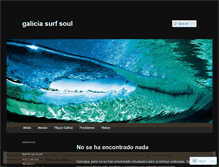 Tablet Screenshot of galiciasurfsoul.wordpress.com