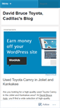 Mobile Screenshot of davidbruceauto.wordpress.com