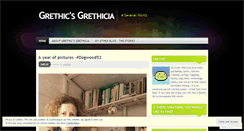 Desktop Screenshot of grethic.wordpress.com