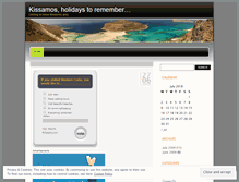 Tablet Screenshot of kissamos.wordpress.com