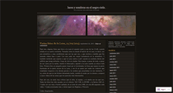 Desktop Screenshot of cielonegro.wordpress.com