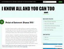 Tablet Screenshot of iknowallandyoucantoo.wordpress.com