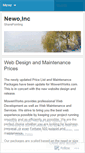 Mobile Screenshot of newoinc.wordpress.com