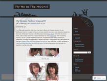 Tablet Screenshot of moonliew.wordpress.com