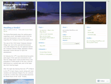 Tablet Screenshot of changewithinthekiamamunicipality.wordpress.com