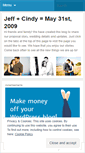 Mobile Screenshot of jeffandcindy2009.wordpress.com