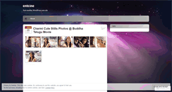 Desktop Screenshot of entcine.wordpress.com