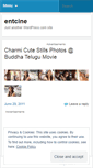 Mobile Screenshot of entcine.wordpress.com