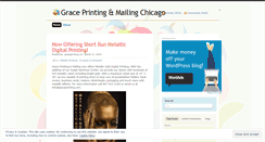Desktop Screenshot of graceprinting.wordpress.com