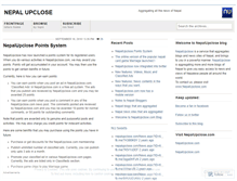 Tablet Screenshot of nepalupclose.wordpress.com