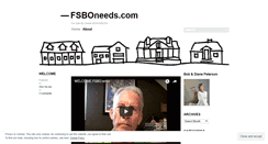 Desktop Screenshot of fsboneeds.wordpress.com