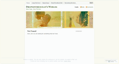 Desktop Screenshot of dropsintheocean.wordpress.com