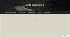 Desktop Screenshot of cottarquitectura.wordpress.com