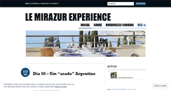 Desktop Screenshot of mirazur.wordpress.com