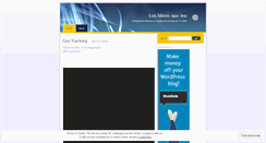 Desktop Screenshot of libros.wordpress.com