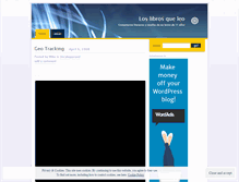 Tablet Screenshot of libros.wordpress.com