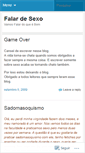 Mobile Screenshot of falardesexo.wordpress.com