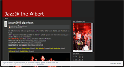 Desktop Screenshot of jazzatthealbert.wordpress.com