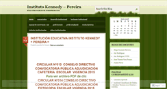 Desktop Screenshot of institutokennedypereira.wordpress.com